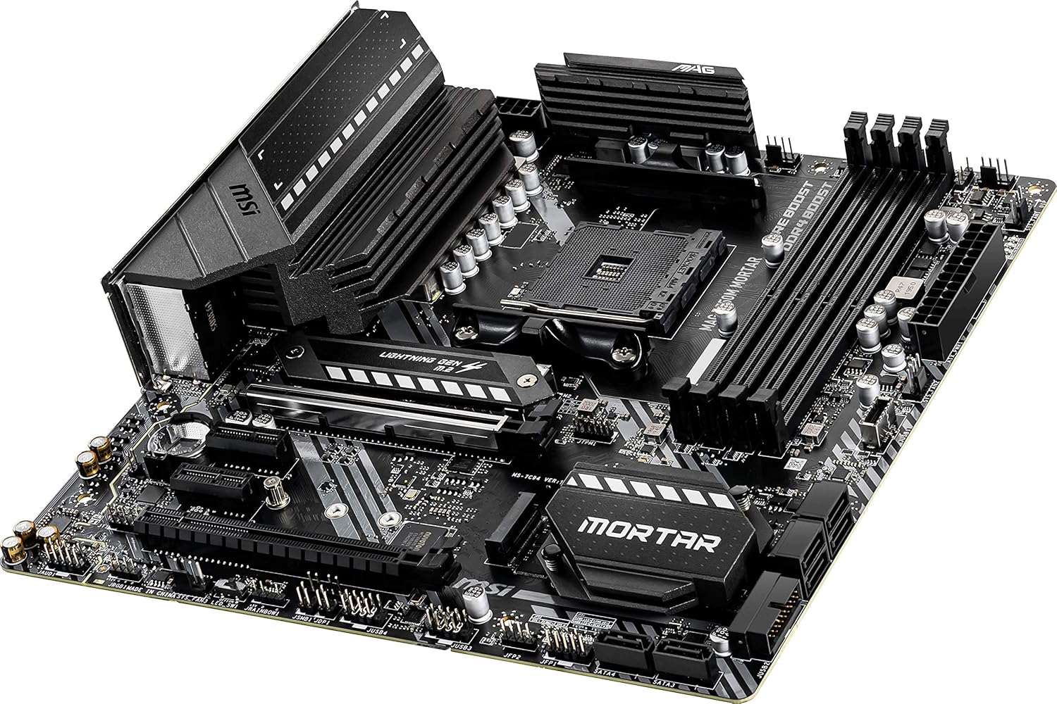 MSI Motherboard MAG B550M MORTAR Gaming DDR4 MSI Motherboard MAG B550M MORTAR Gaming DDR4
